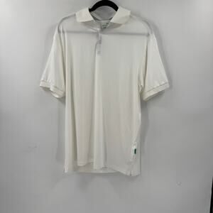NWOT Mio Marino white polo shirt